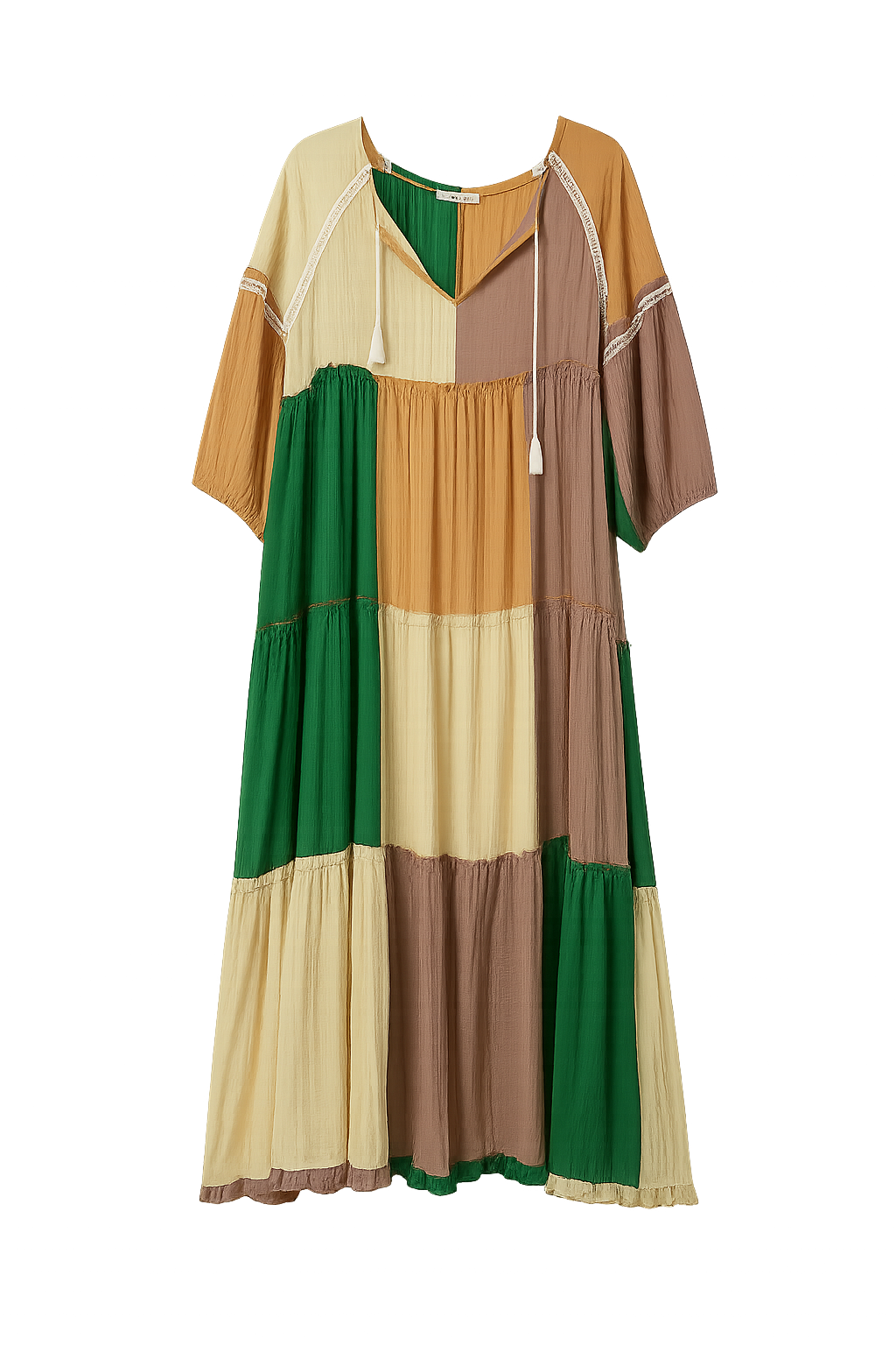 PATCHWORK DRESS