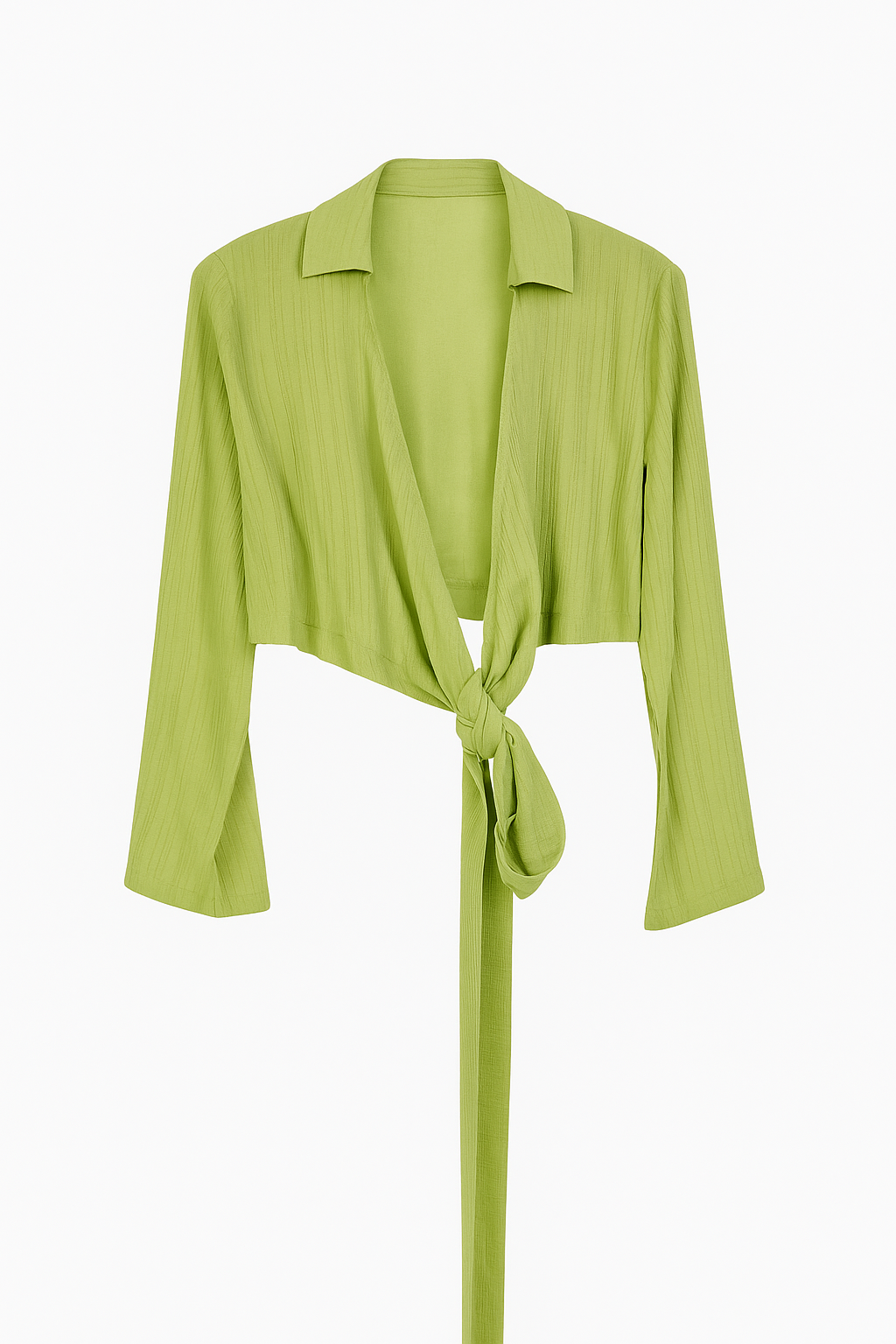 TIE-FRONT TOP