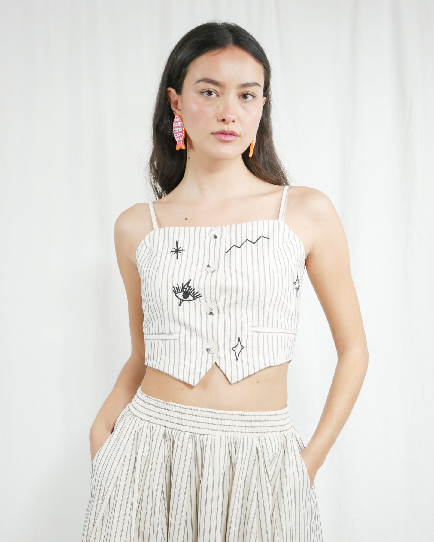 CROP VEST