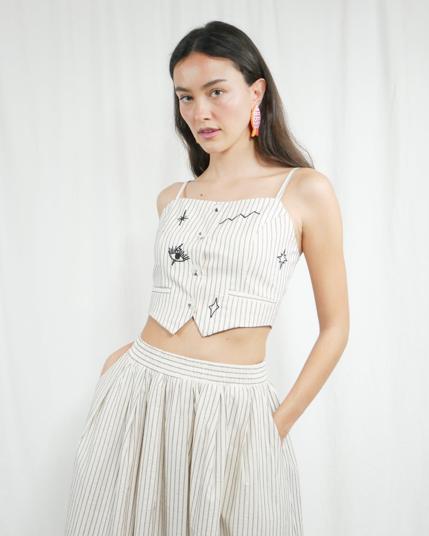 CROP VEST