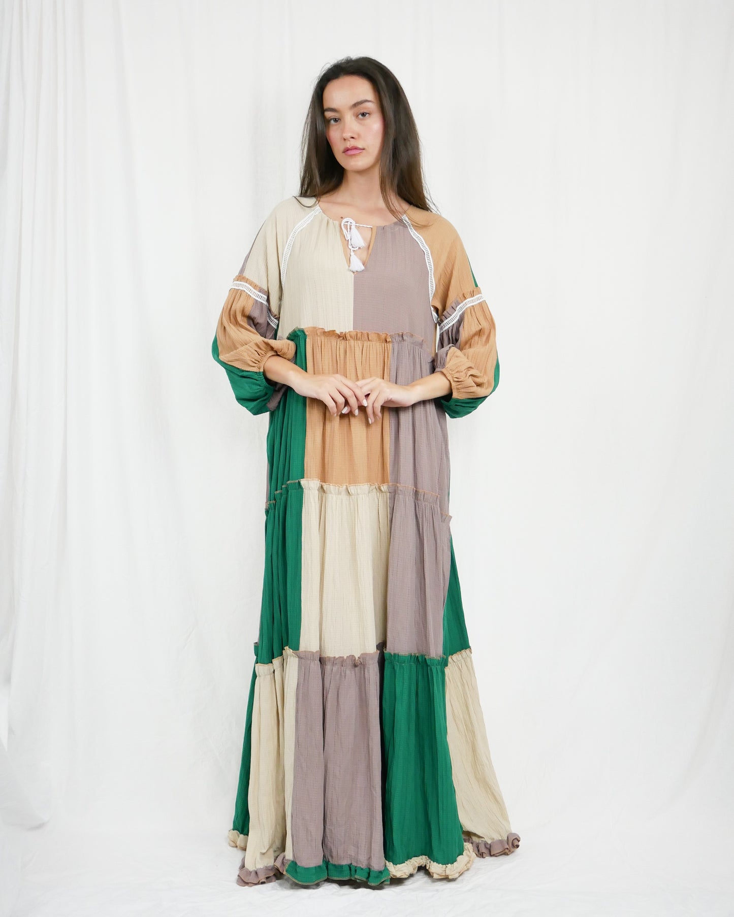 PATCHWORK DRESS