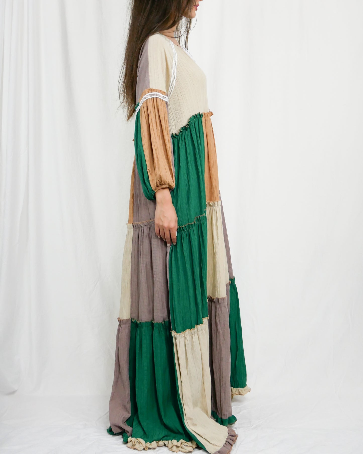 PATCHWORK DRESS