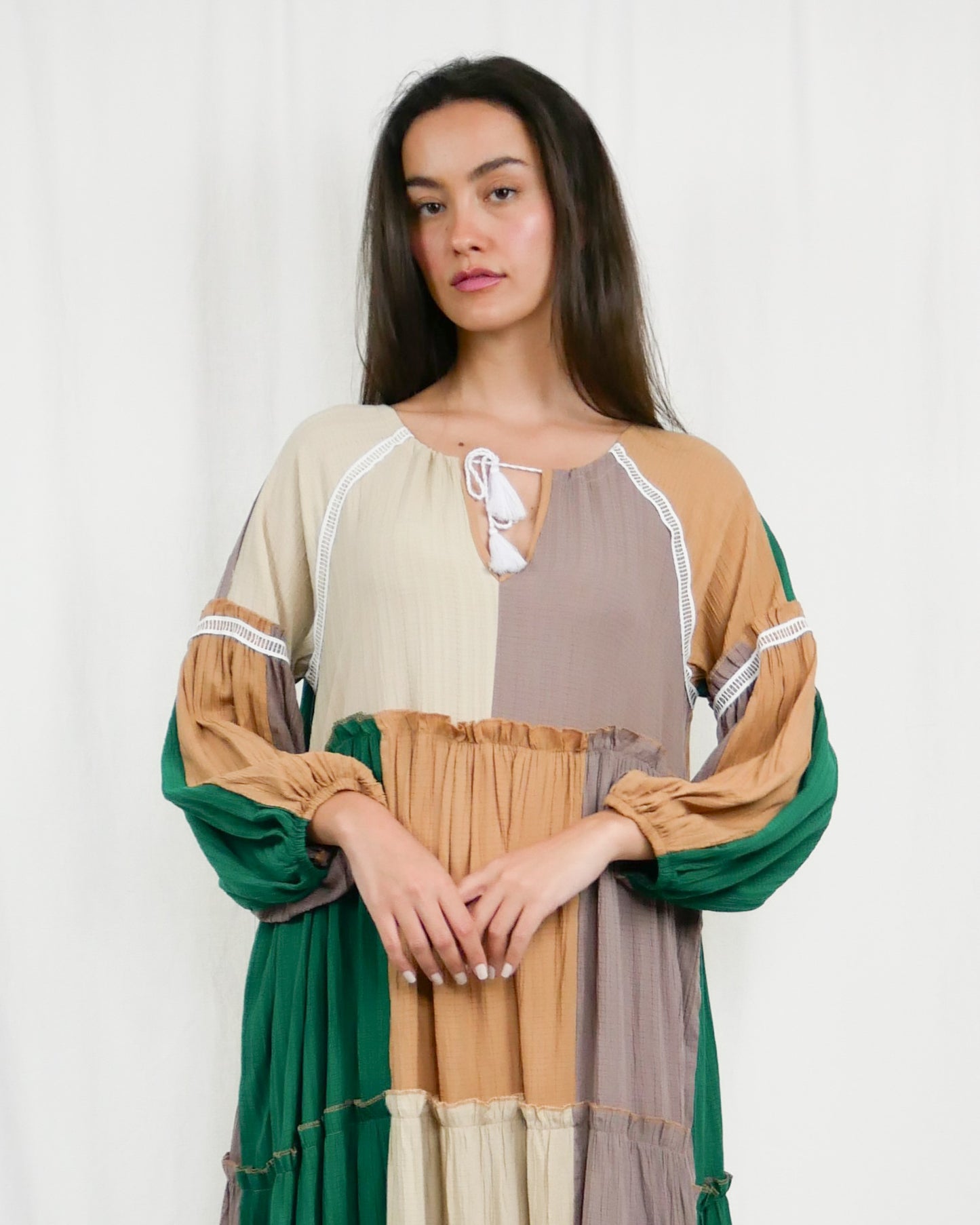 PATCHWORK DRESS