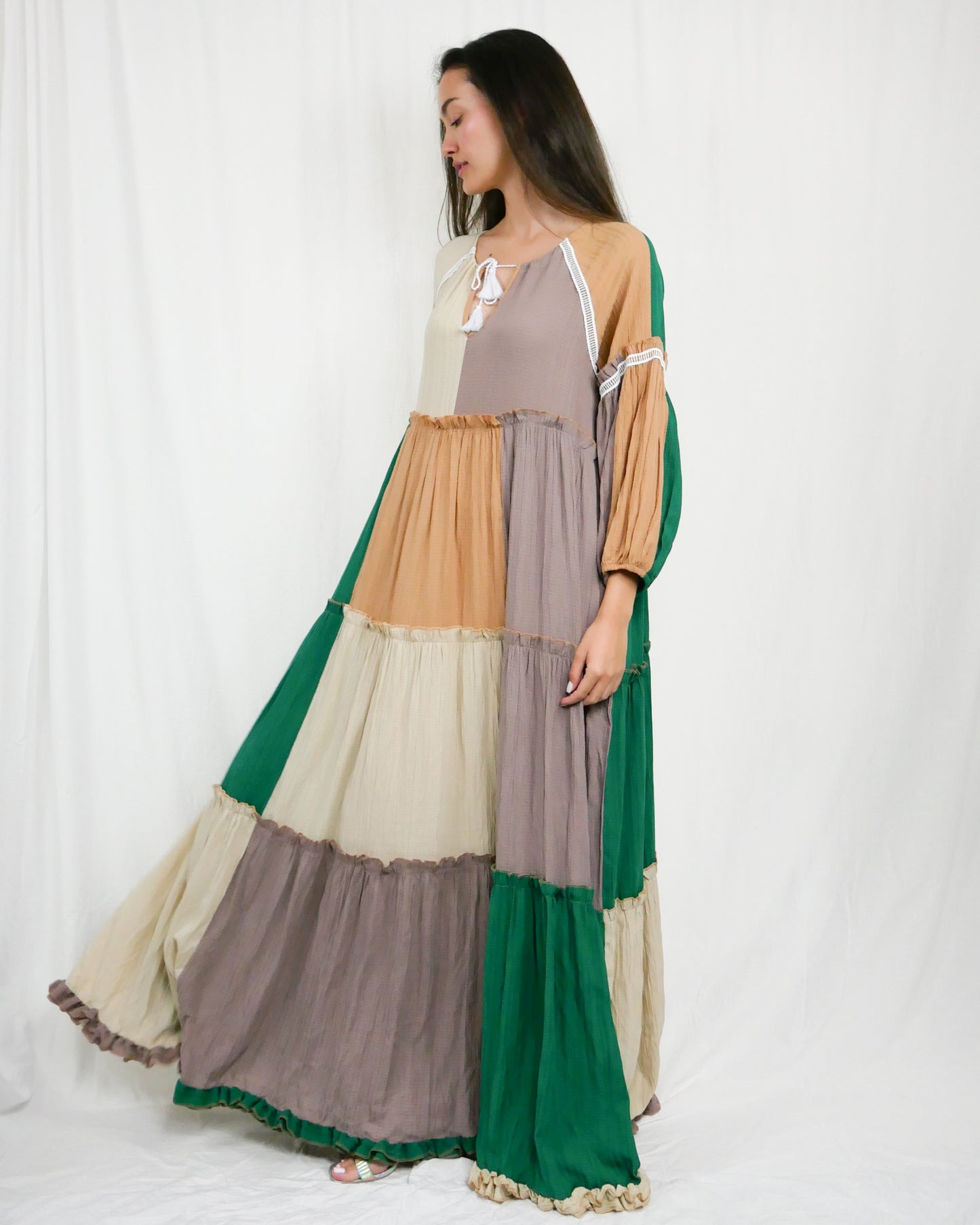 PATCHWORK DRESS