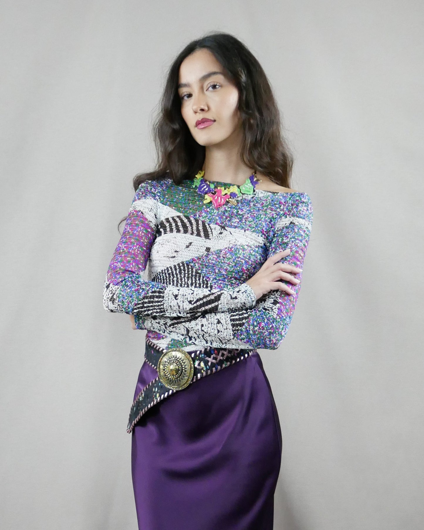 printed top