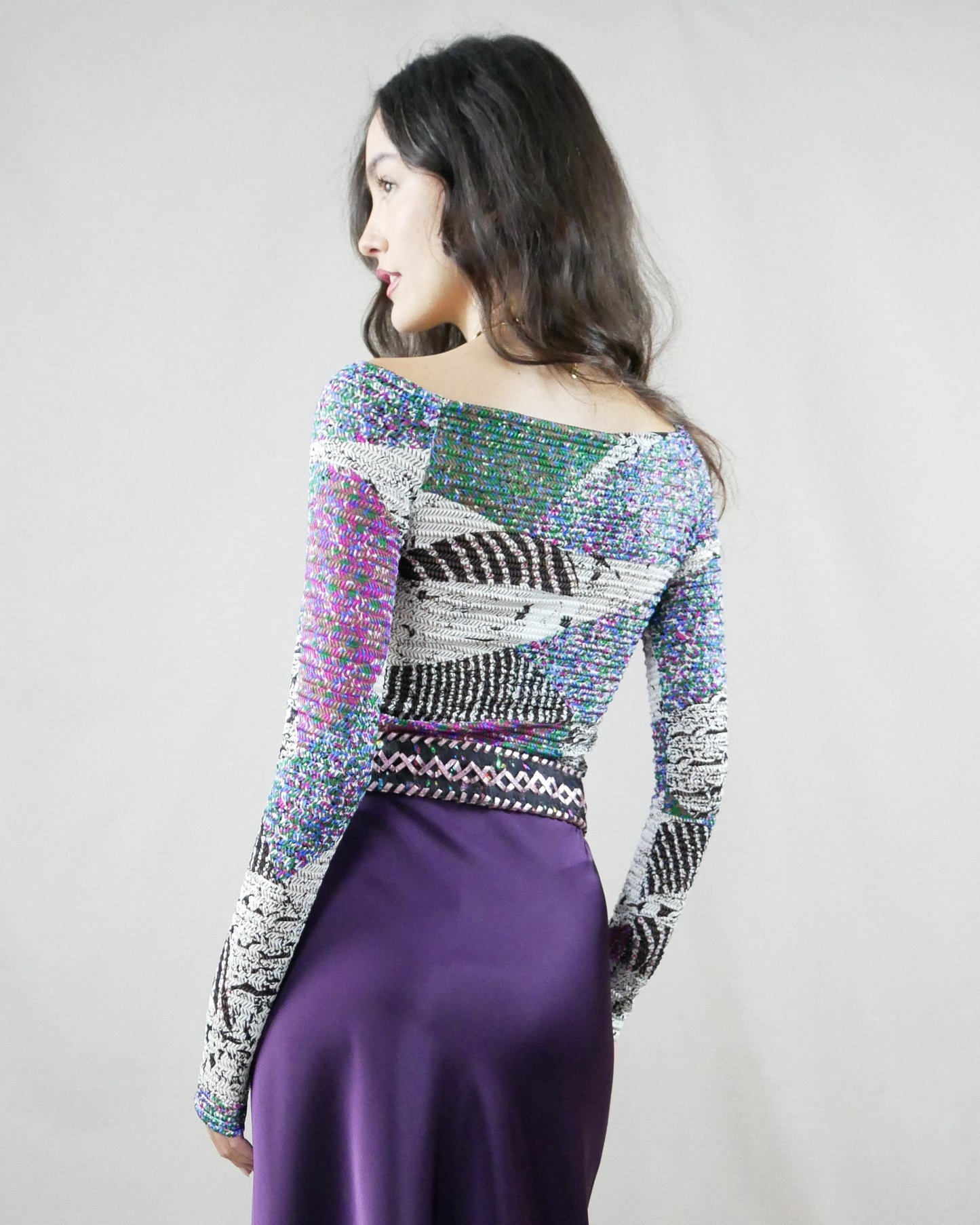 printed top