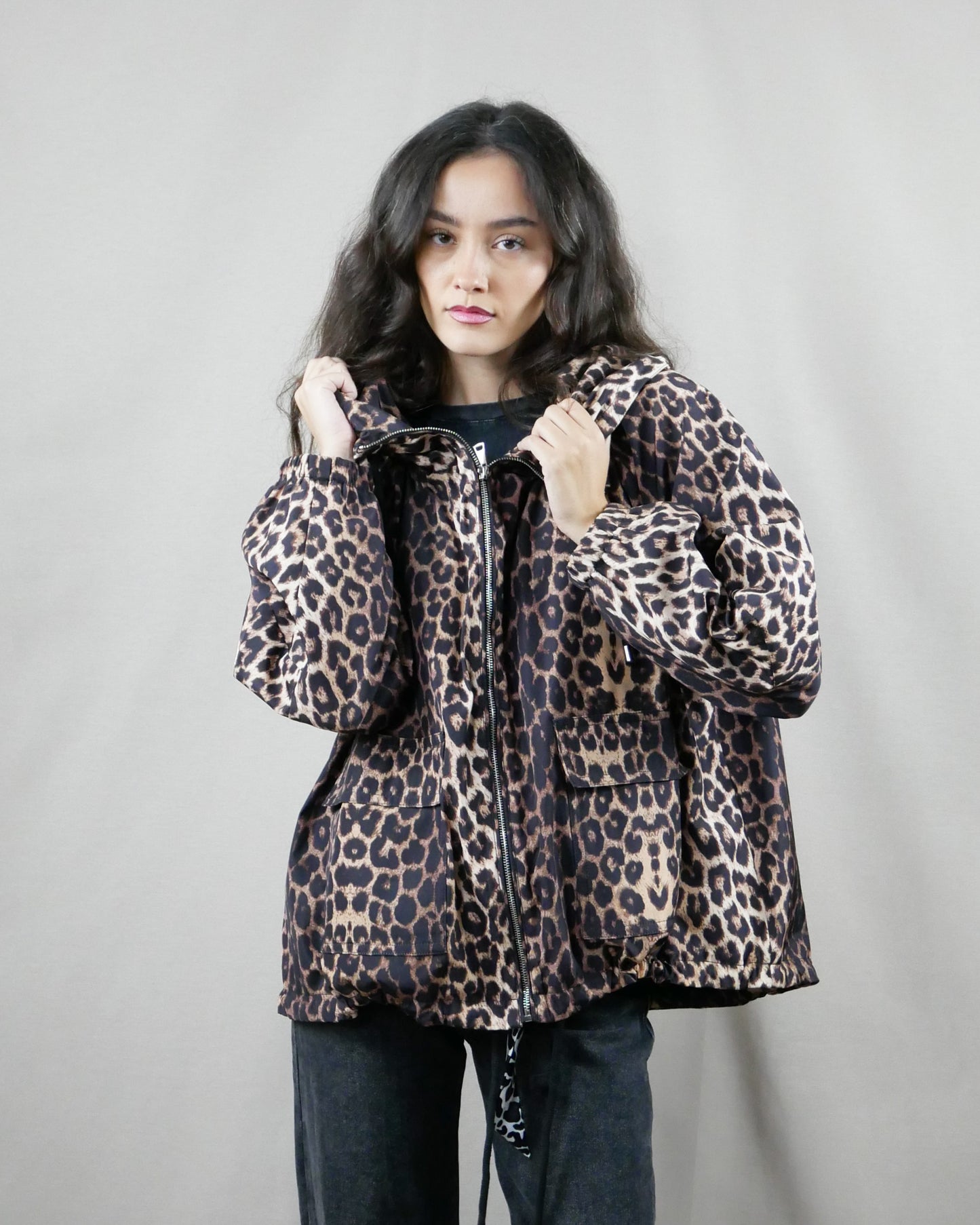 leopard print jacket