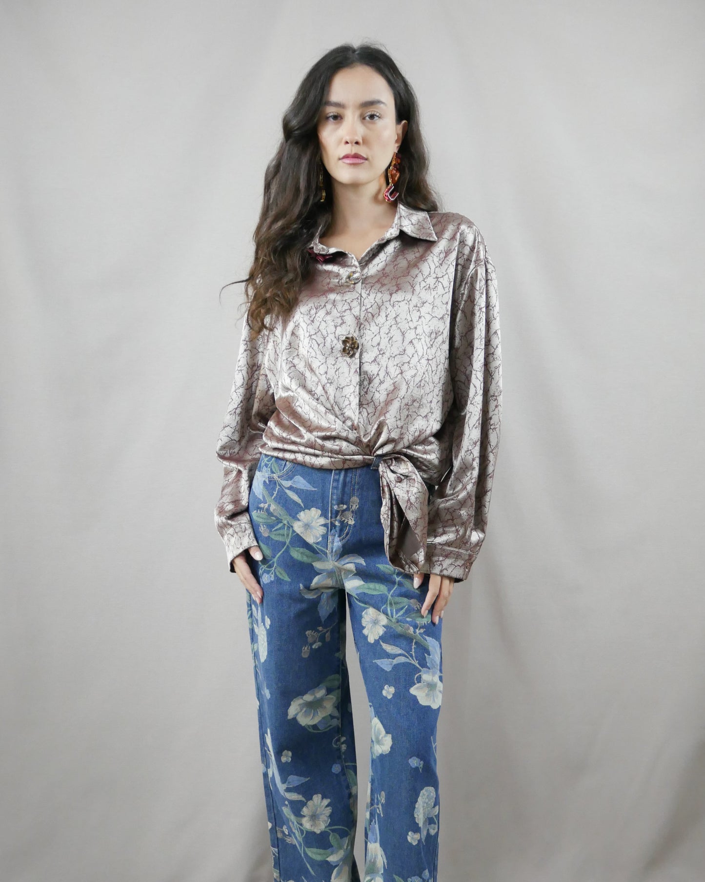 retro shiny shirt
