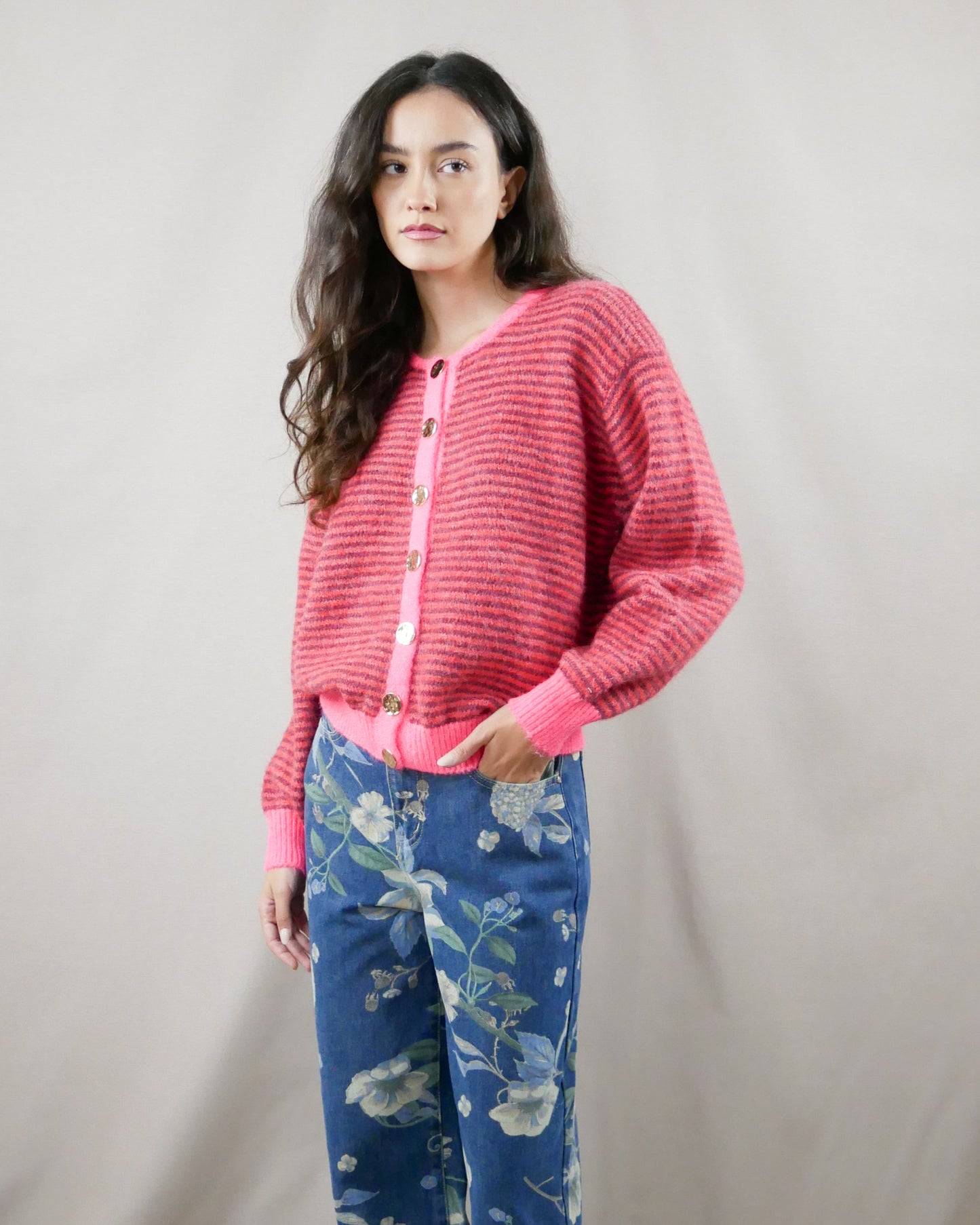 knitted cardigan