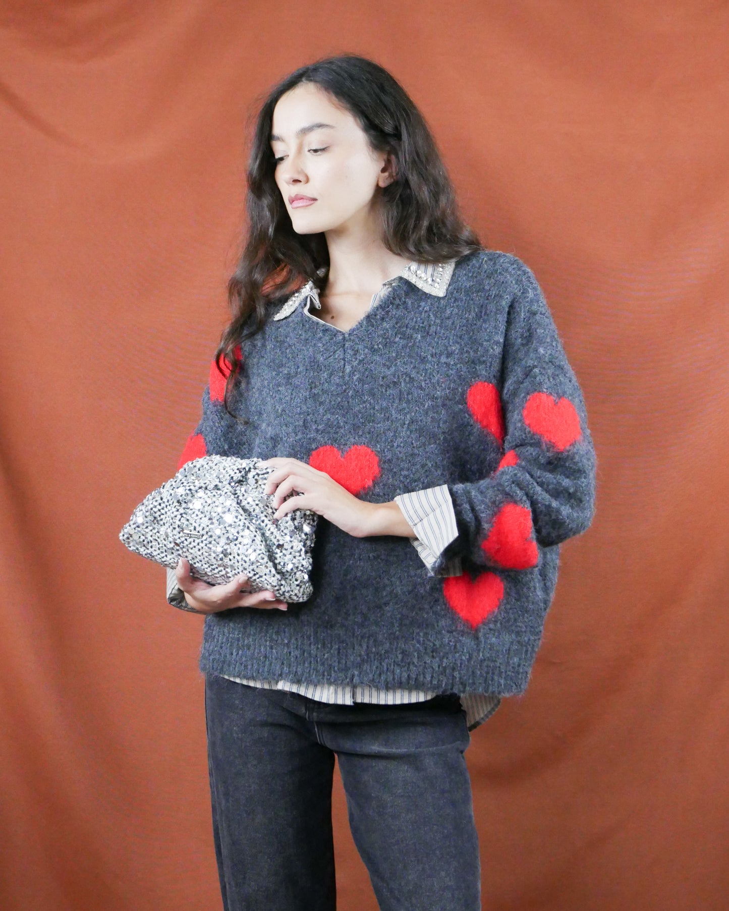 grey knit