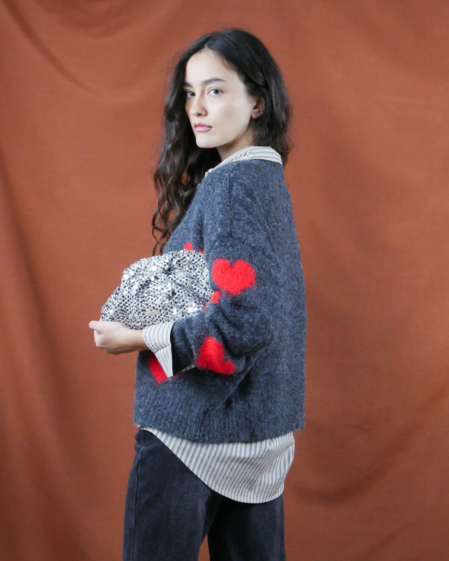 grey knit