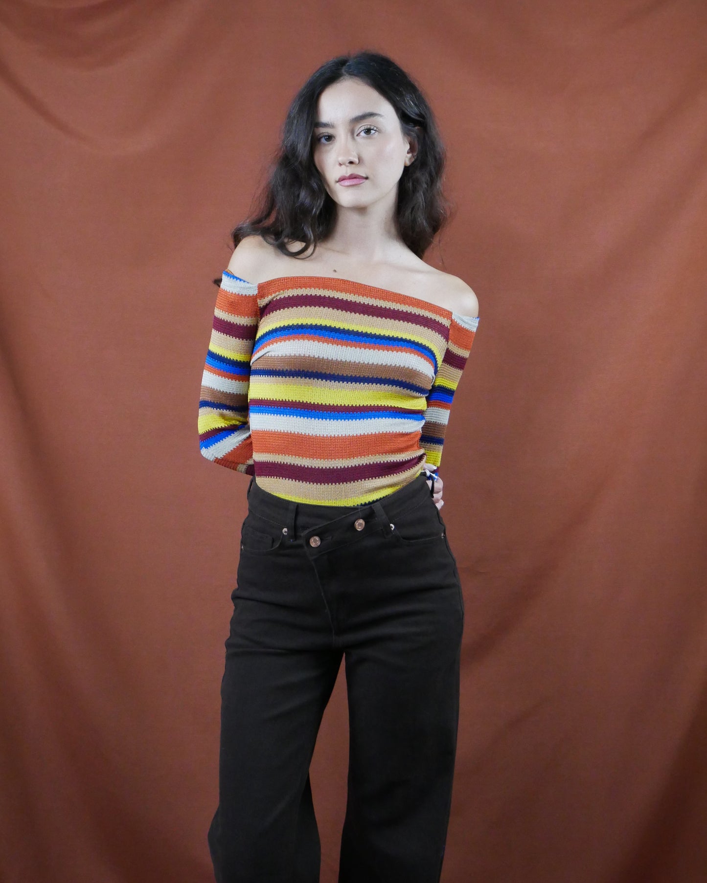 striped t-shirt