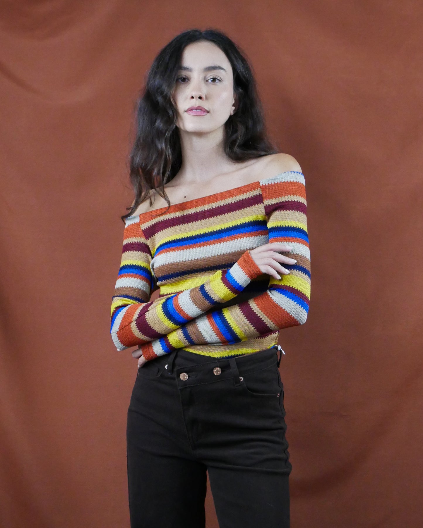 striped t-shirt