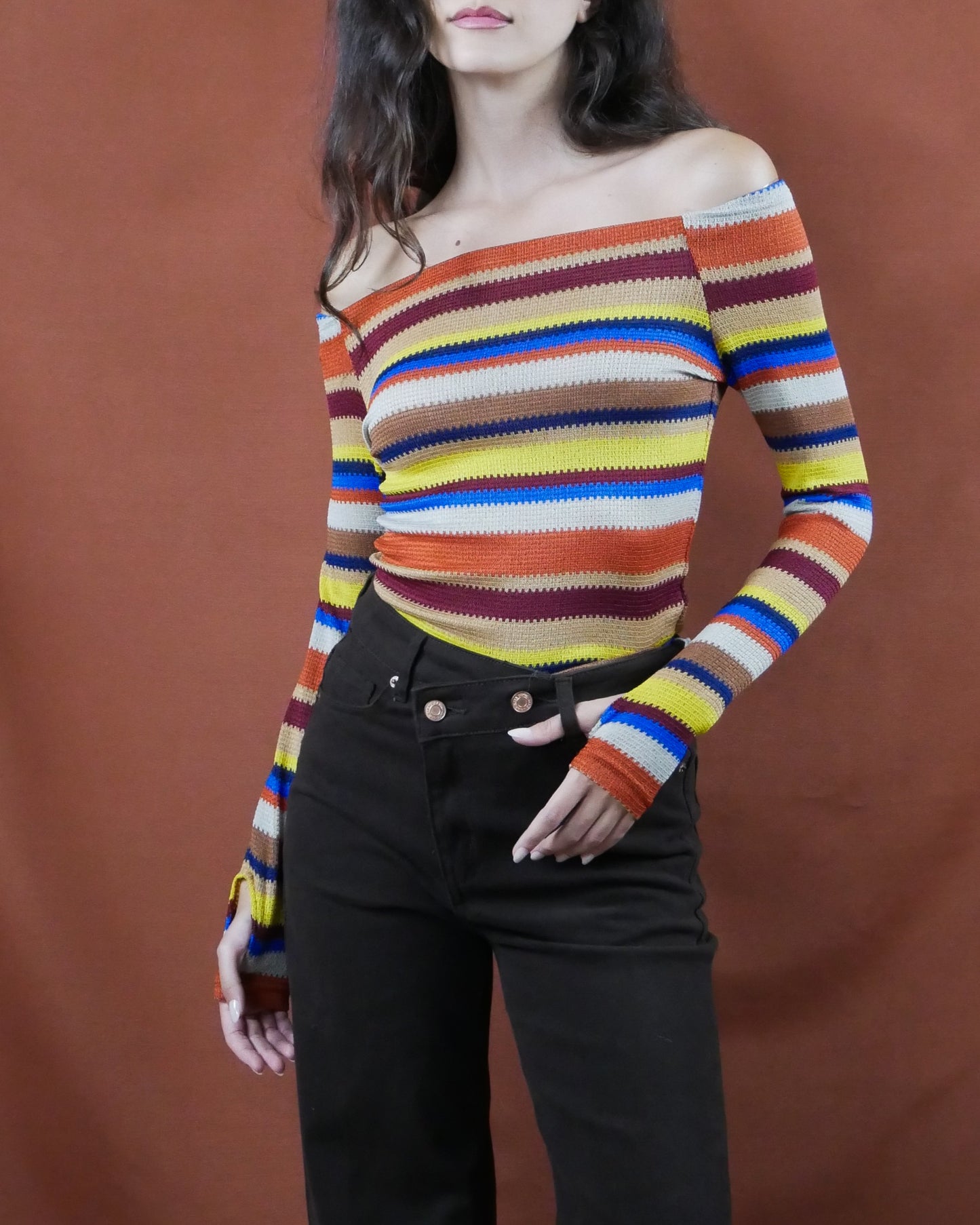 striped t-shirt