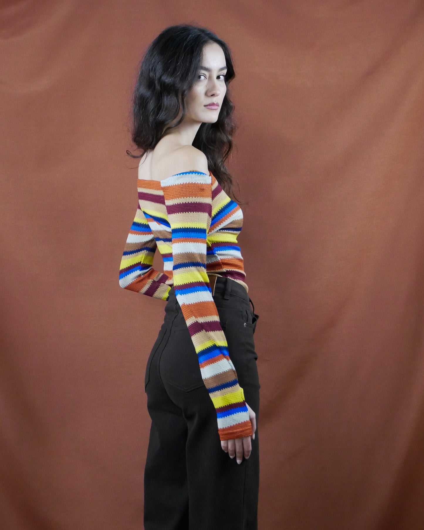 striped t-shirt