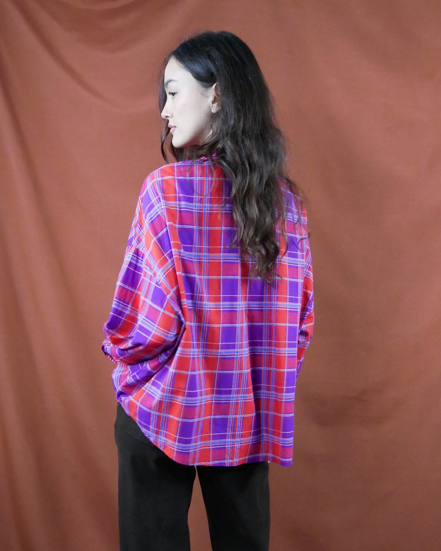plaid shirt