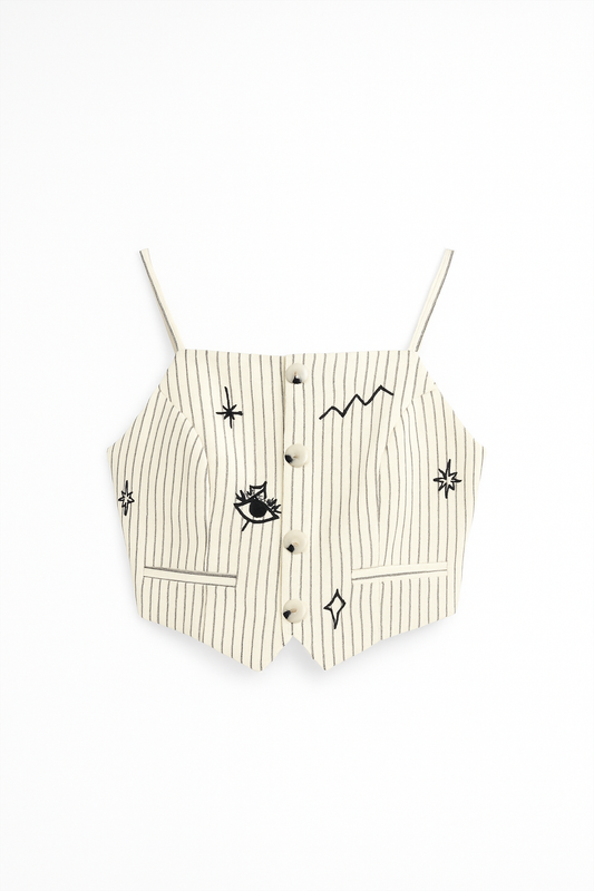 CROP VEST