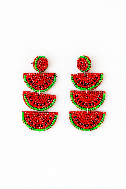 WATERMELON EARRINGS