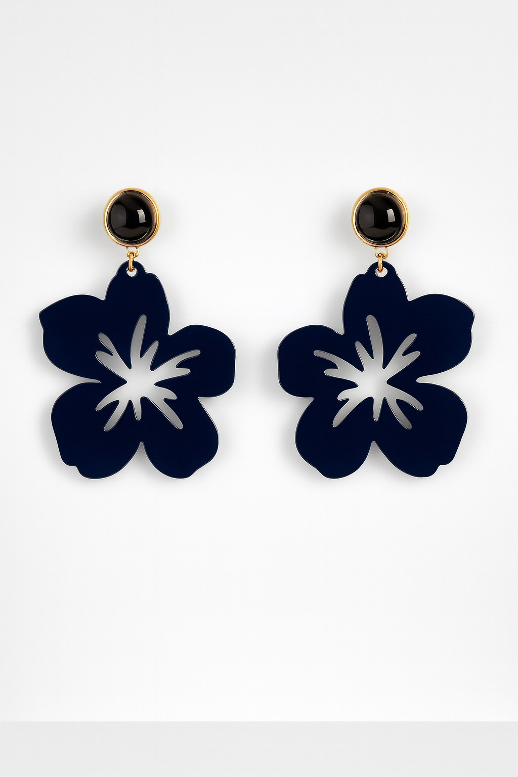 deep blue earrings