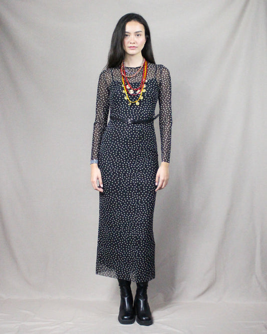 Polka Dot Lace Dress