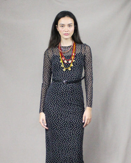 Polka Dot Lace Dress