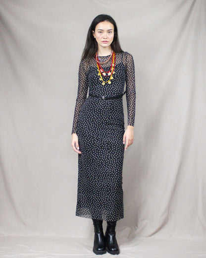 Polka Dot Lace Dress