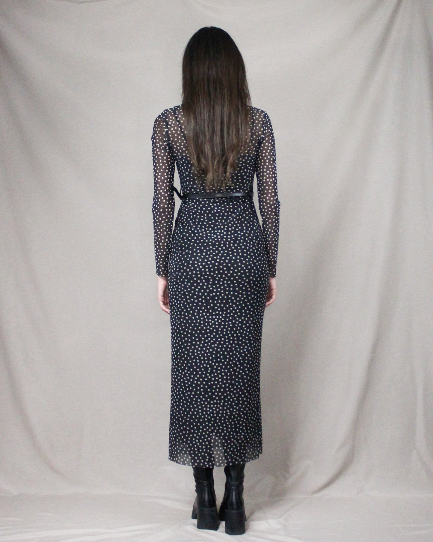 Polka Dot Lace Dress