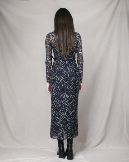 Polka Dot Lace Dress