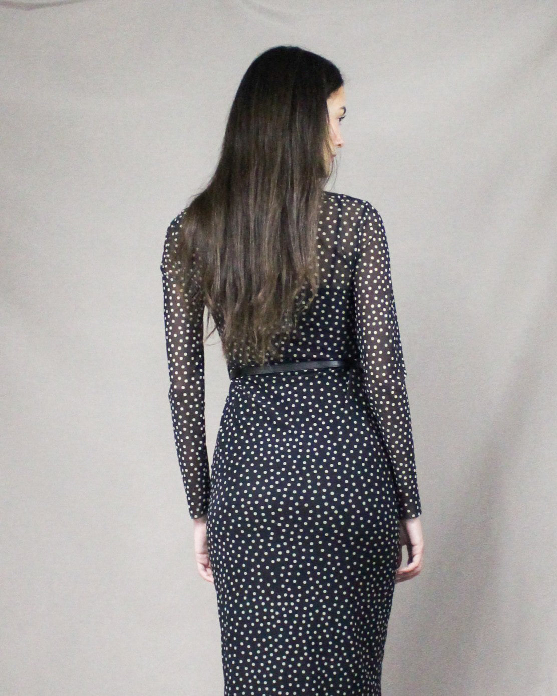 Polka Dot Lace Dress