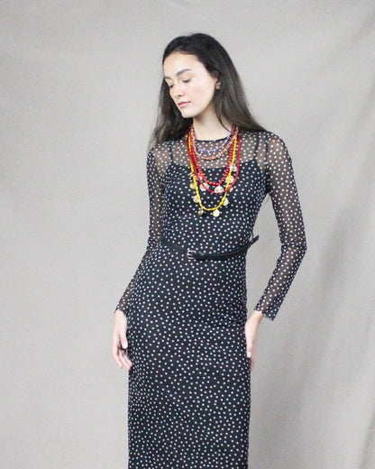 Polka Dot Lace Dress