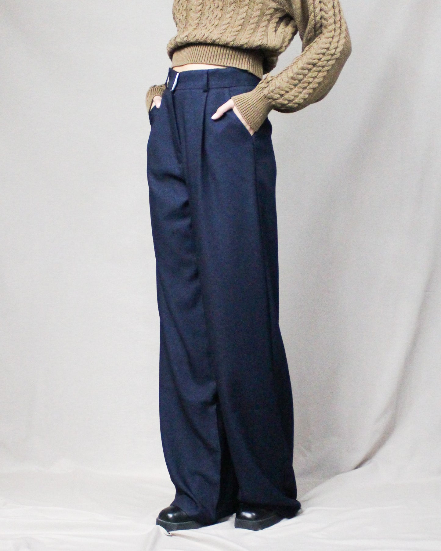 Blue Relaxed Pants
