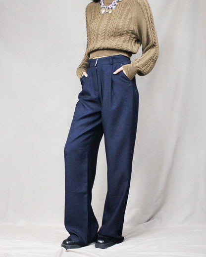 Blue Relaxed Pants