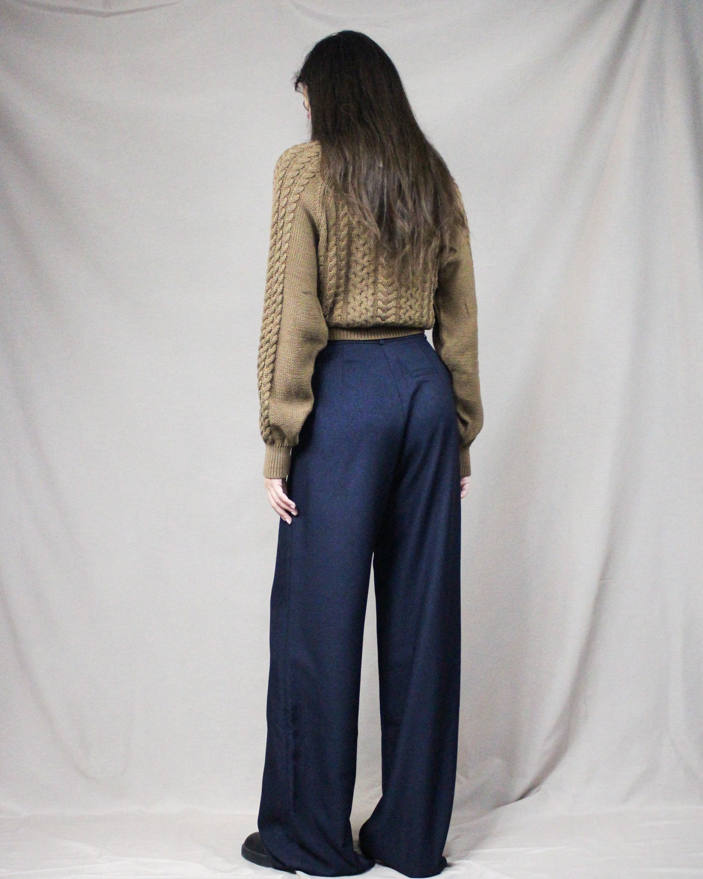 Blue Relaxed Pants
