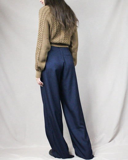 Blue Relaxed Pants