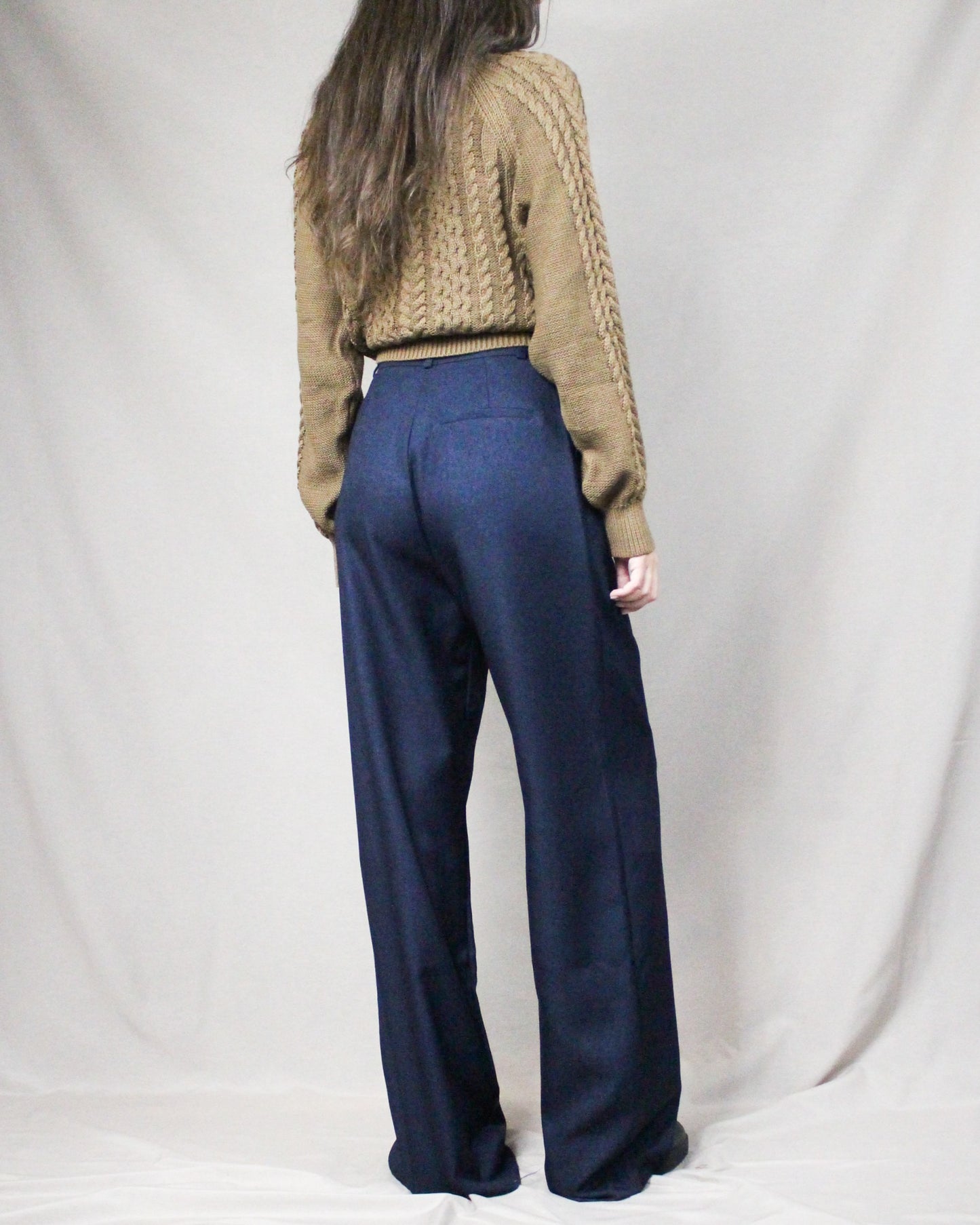 Blue Relaxed Pants