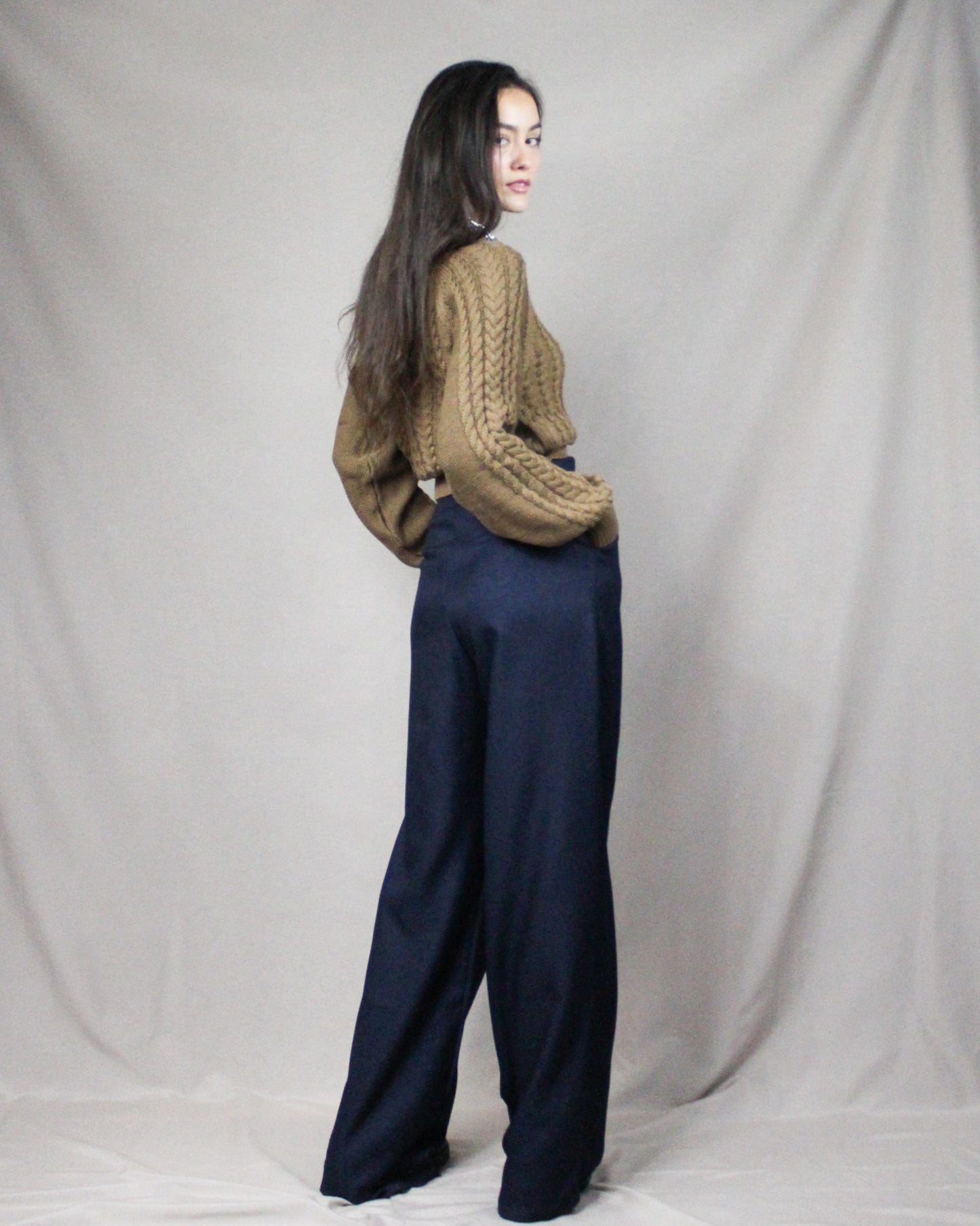Blue Relaxed Pants
