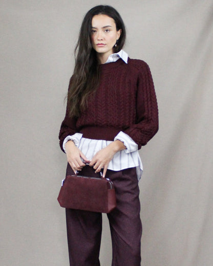 Burgundy Sweater