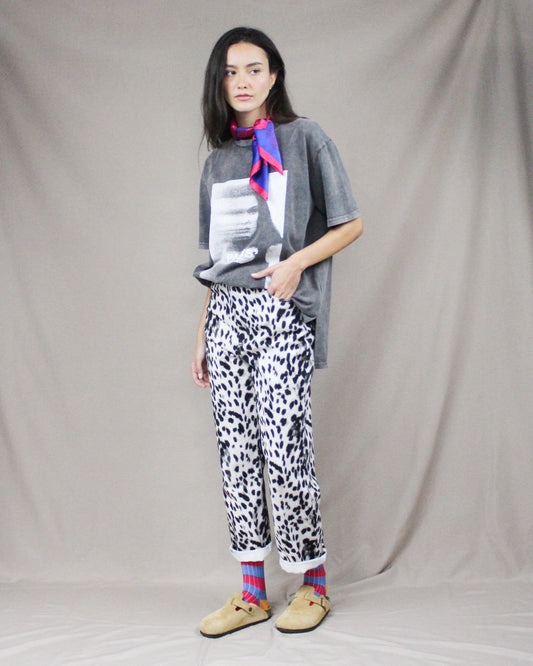 printed pants