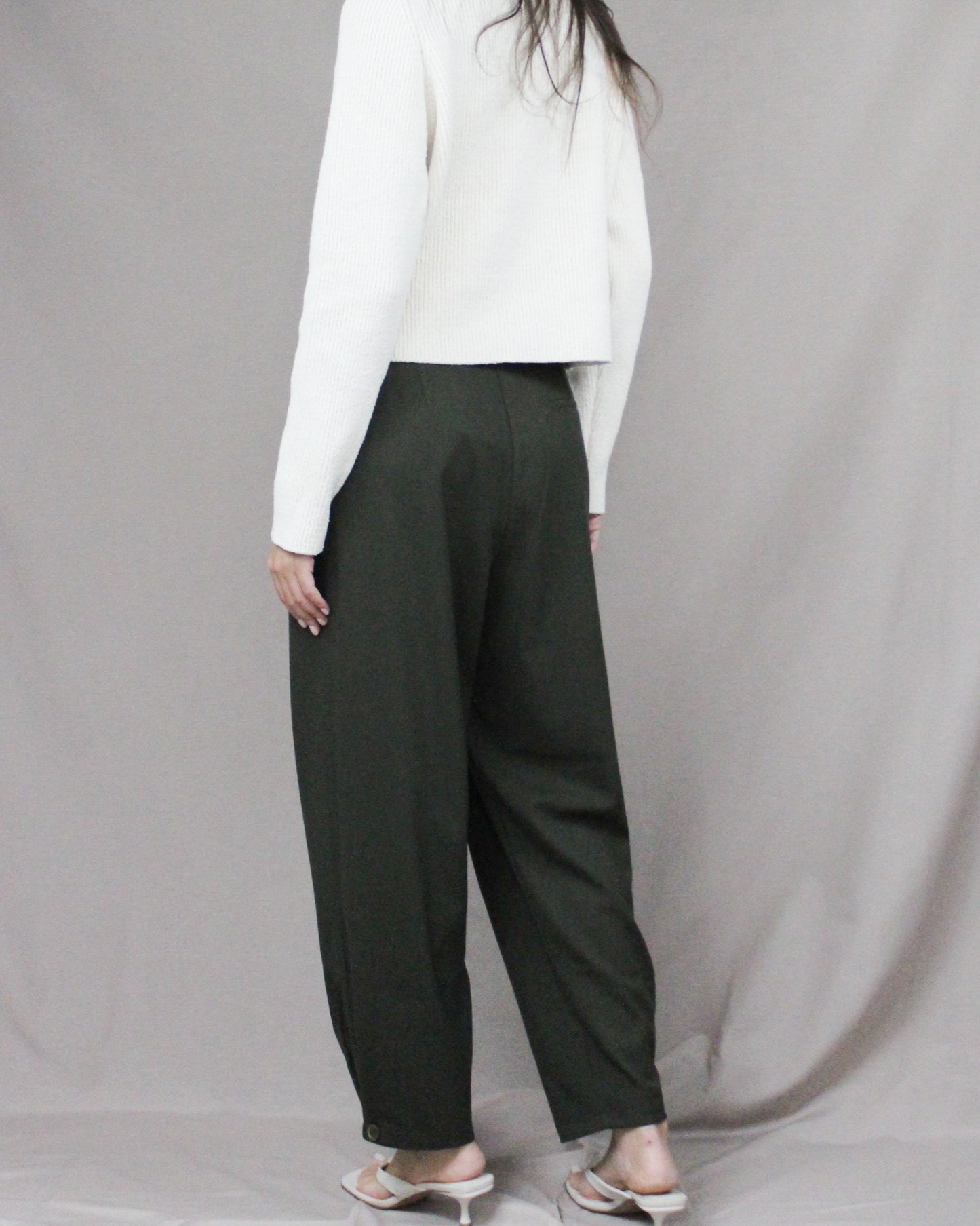 knitted button jacket