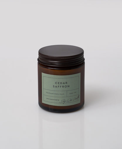 CEDAR SAFRON - candle