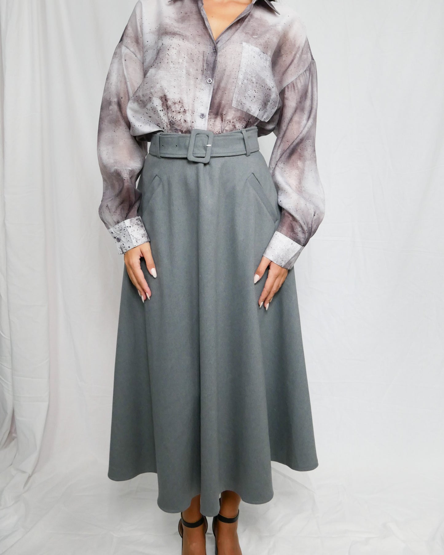 MIDI SKIRT