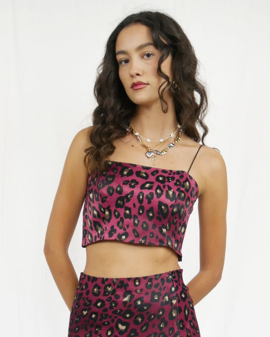 ANIMAL PRINT TOP