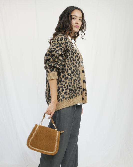 LEOPARD CARDIGAN