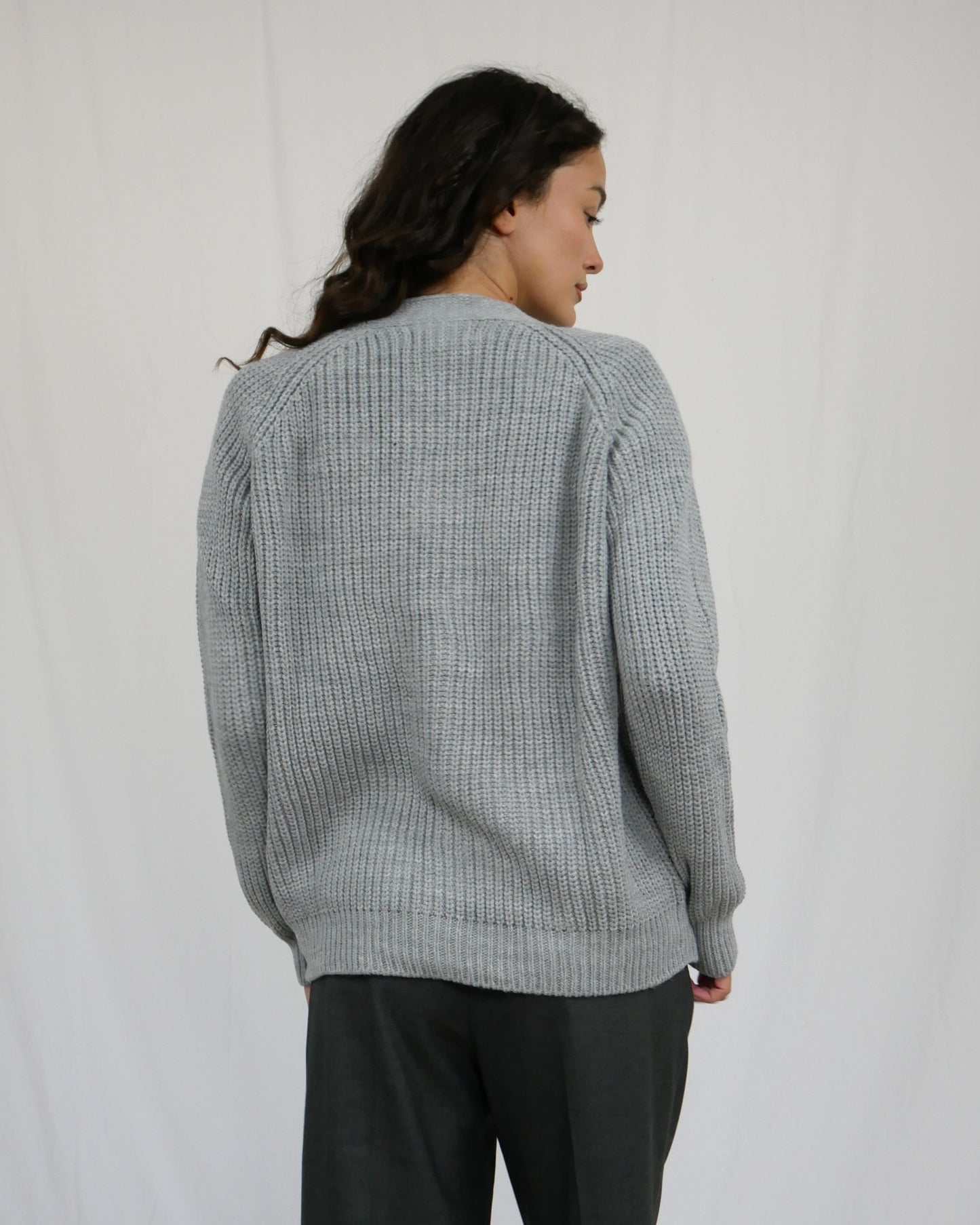 GREY CARDIGAN