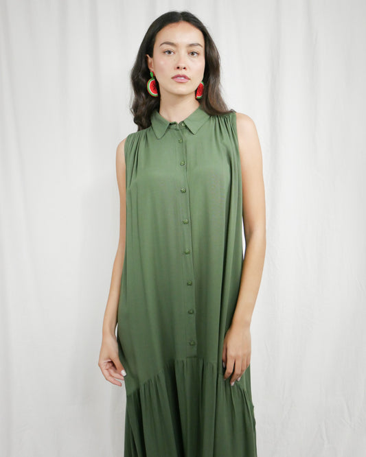 SLEEVELESS DRESS