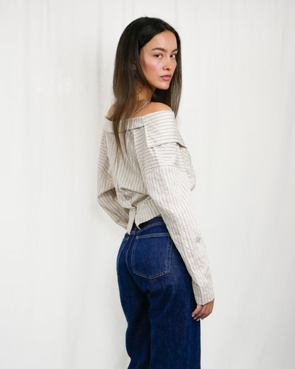 OFF-SHOULDER TOP