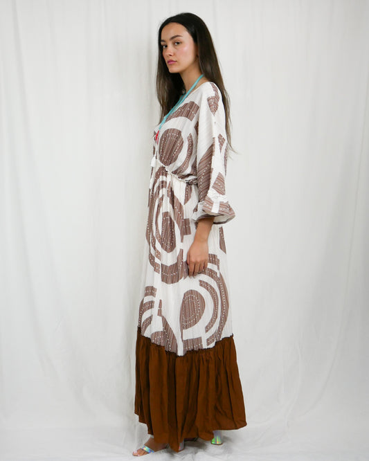 ELASTIC WAIST DRESS