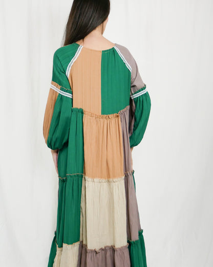 PATCHWORK DRESS