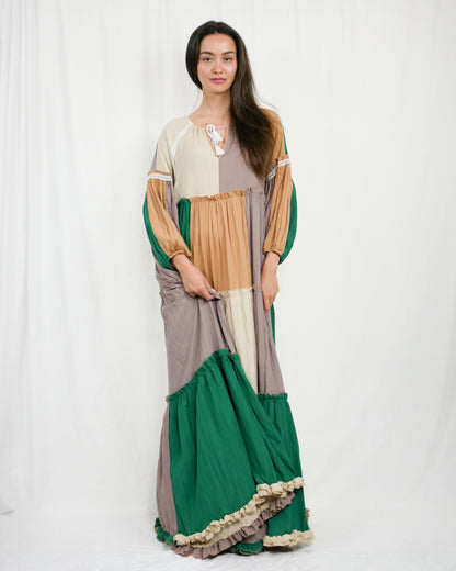 PATCHWORK DRESS
