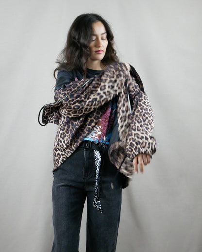 leopard print jacket